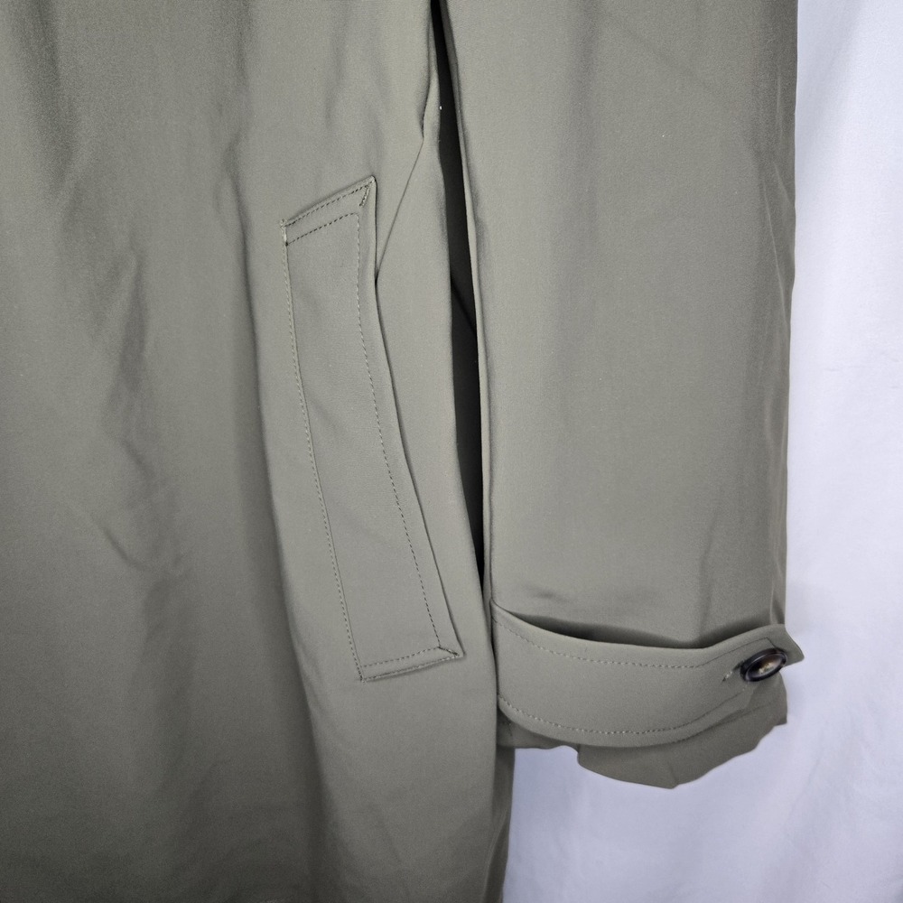 Nordstrom 3 In‎ 1 Trench And Puffer Coat Green XXL Capsule Wardrobe Versatile - Picture 5 of 16